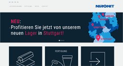 Desktop Screenshot of nironit.de